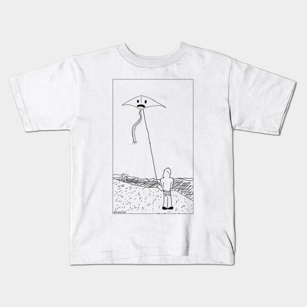 Fly a Kite (merch) Kids T-Shirt by KyleRoze